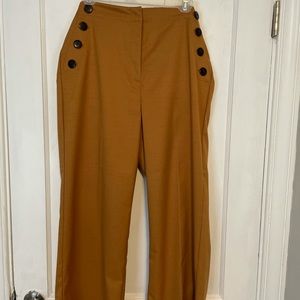 Ann Taylor Factory. Woman’s size 8. New with tags. Cognac color trousers.